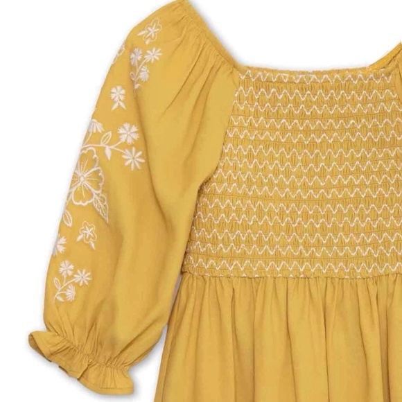 Speechless Kids Golden Yellow Dress Size 12 - Picture 2 of 3